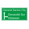 Buy cheap Custom Green Motorway Highway Sign Symbols Traffic Main Road Signages from wholesalers