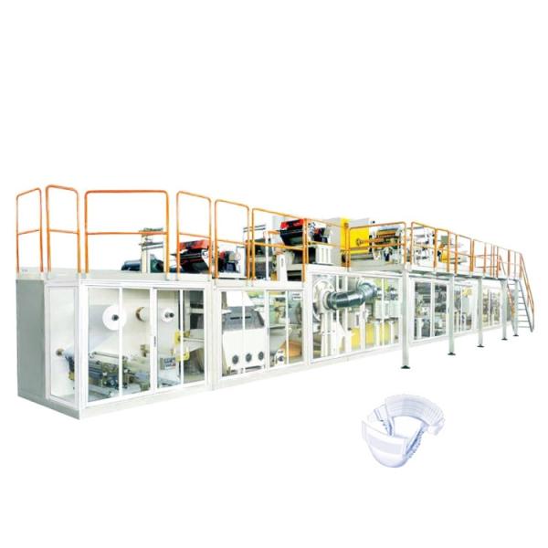 Buy cheap 240KW Semi Automatic Baby Diaper Machine from wholesalers