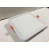 Buy cheap 9W 18W Ultra Thin Recessed Led Panel Light Adjustable For Kitchen 1920lm from wholesalers