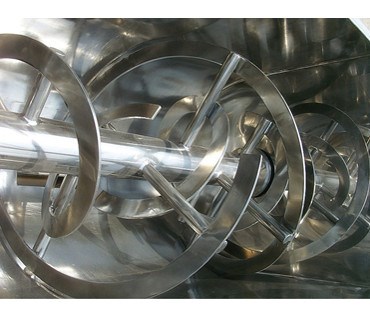 Horizontal Ribbon Mixer Machine Blender Mixer Powder Spiral Food Feed