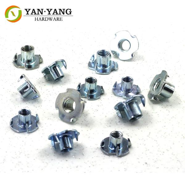 Buy cheap Furniture Accessory Zinc Plated Fastening T-Nuts Metal Sofa Screws from wholesalers