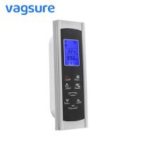 Buy cheap Black Color Steam Bath Equipment 12V LCD Display Shower Cabin Control Panel product