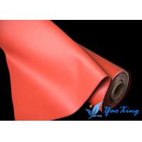 Buy cheap Red Silicone Rubber Coated Fiberglass Fabric For Flexible Expansion Joint product