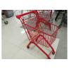 Buy cheap Kids Model Supermarket Shopping Cart / Red Color Shopping Trolley For Kids from wholesalers