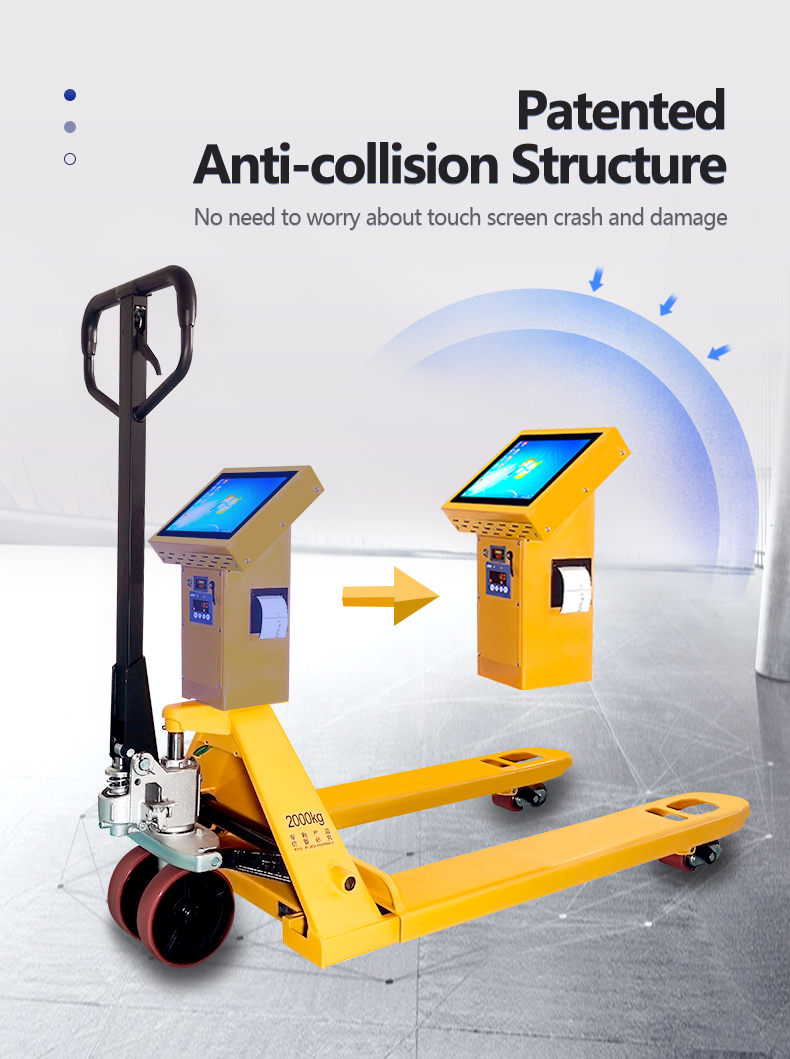 Leading of SOHE Smart Windows Forklift Scales with Tray Scale Entry and Exit System