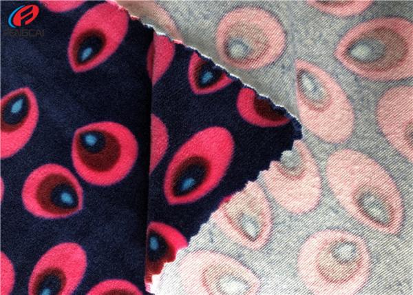 Buy cheap Azo - Free Knit Spandex Velvet Fabric 94% Polyester 6% Spandex Fleece Fabric from wholesalers