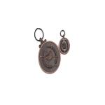 Handicrafts National Staff Military Army Badge Aluminum Stainless