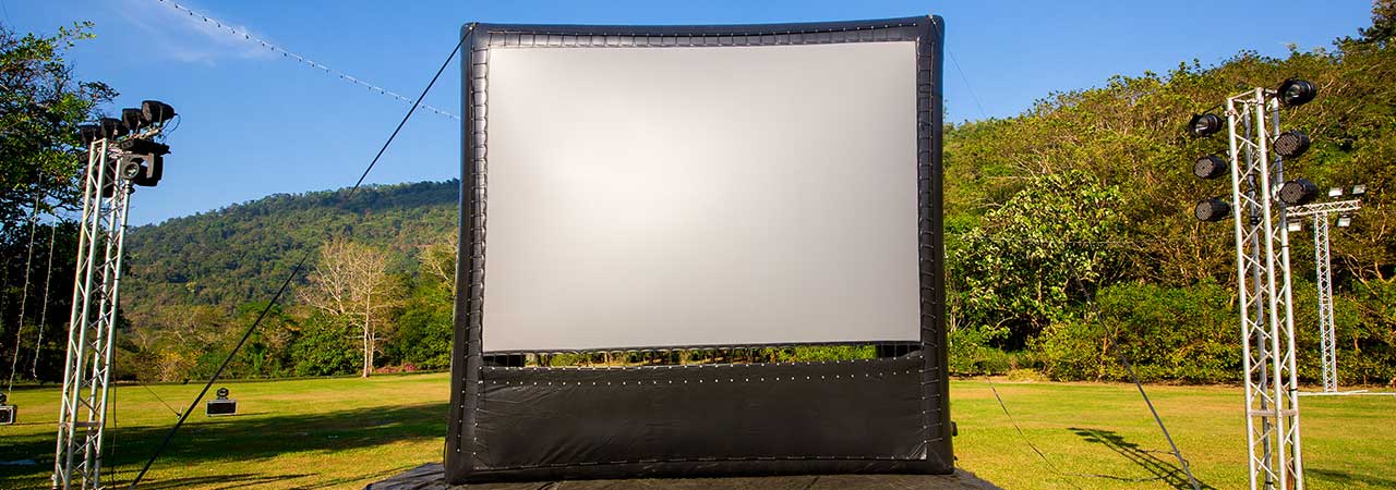 Image result for Inflatable Projector Screen