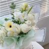 Buy cheap Frosted Flower Wrapping Paper With Wavy Lines Gift Packaging Waterproof Gift Wrapper from wholesalers