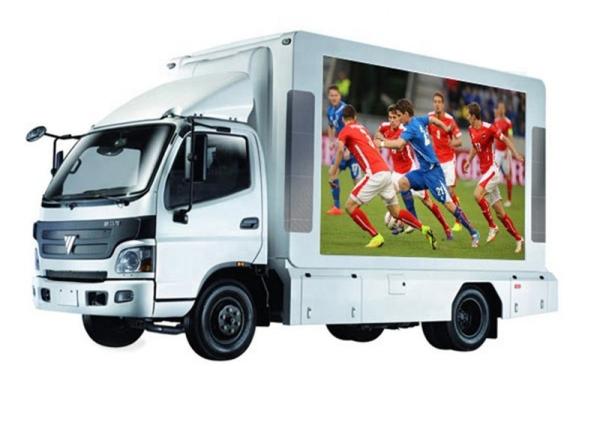 Buy cheap Truck Trailer IP65 P8 Mobile Advertising LED Display from wholesalers