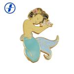Lovely Hard Enamel Lapel Pins Different Styles Gold Flower Lapel Pin