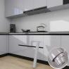 Buy cheap PET Kitchen Waterproof Wall Sticker Silver Grey Anti Oil Wallpaper For Kitchen from wholesalers