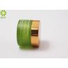 Buy cheap Aluminum Gold Cap Cosmetic Cream Jar 50g Round Shape Colored Glass Made from wholesalers