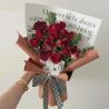 Buy cheap Black and white honeycomb woven ribbon ribbon decoration ribbon bow floral bouquet flower tie packaging material discount from wholesalers