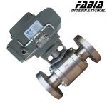High Pressure Motorized Ball Valve Three Piece Flange Ball Valve Mini