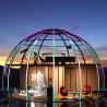 Buy cheap Transparent Garden Glass House Large Aluminum Profiles Round Igloo Geodesic Dome Tents from wholesalers