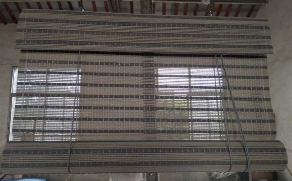 Buy cheap 1.6m 2.1m Width Roman Bamboo Kitchen Blinds from wholesalers