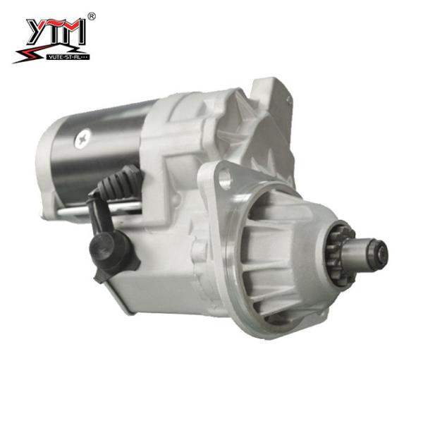 Hyundai 36100-93C00 Denso Starter Motor , 6D16T Excavator Starter Motor R215 24V