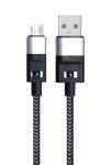 1m Braided USB 2.0 Charging Cable 5V 2A/5V 3A USB A Data Cable for Mobile Phone