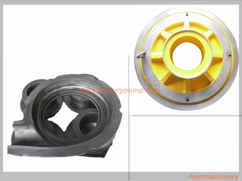 Aier Slurry Pump Parts Centrifugal Pump Impeller Anti Wear A05 / A49 / Cr26 / Cr27 Material