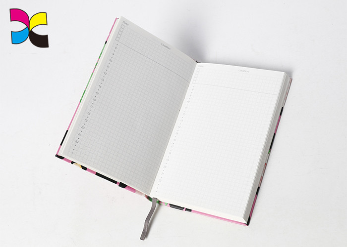 Hardcover Binding Promotional Custom Printed Notebooks Gloss Or Matt Varnish