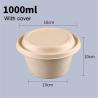 Buy cheap Circular Disposable Food Takeaway Box Paper Pulp Lunch Box Degradable from wholesalers