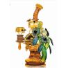 Buy cheap 11.5" Oil Rig Water Pipe American Color Glass Smoking Pipe With Bow from wholesalers