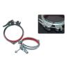 Buy cheap Oem 100mm Galvanized Pipe Clamps Spiral Air Dust Collection System Components from wholesalers