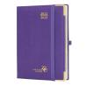 Buy cheap FSC Purple PU Cover Hardcover Academic Planner All In One Agenda from wholesalers