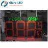 Buy cheap 110 230VAC 60inch Red Amber Green Blue White Oil Led Gas Display For Petrol Station from wholesalers