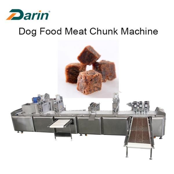 Buy cheap Siemens PLC Codfish Cubes Dog Food Making Machine Stainless Steel from wholesalers