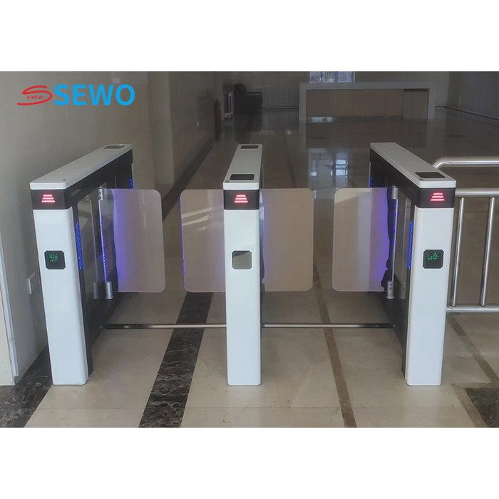 Automatic Security Swing Barrier Turnstile RFID Reader Access Control System