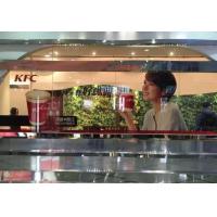 Buy cheap Removable 110 Microns Self Adhesive Vinyl Sticker Transparent UV Printing product