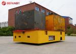 China Manufacturer 25 Ton Trackless Flatbed Transfer Cart