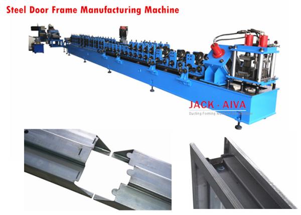 Buy cheap Automatic Door Frame Roll Forming Machine , Steel Door Frame Manufacturing Machines from wholesalers