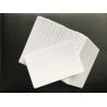 Buy cheap Blank White Glossy PVC Plastic Business Cards With Hico Magnetic 85.5x54x0.76mm from wholesalers