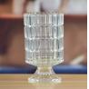 Buy cheap Heavy Duty Foot Pillar Glass Candle Holders , Clear Glass Candle Holders As Flower Vase from wholesalers