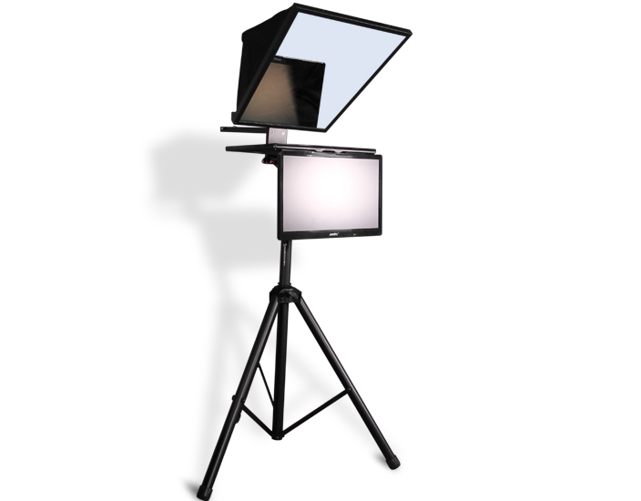 Studio Broadcast Teleprompter with Self-test Monitor Brightness of monitor 300 nit