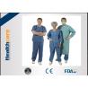 Buy cheap Nonwoven Disposable Scrub Suits for Patient Doctors Nuser With Short Sleeve from wholesalers