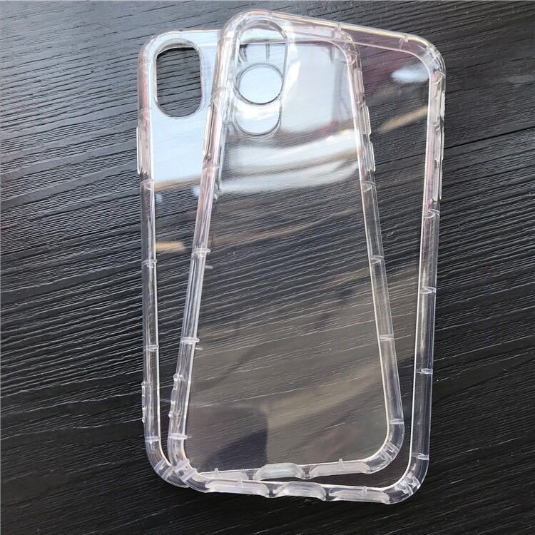 Clear Shockproof Air Cushion Airpillow TPU Gel Phone Cases For Iphone 7