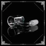 Real USA Opaque Nails domeless Flat Top Quartz Banger Green 4mm bottom