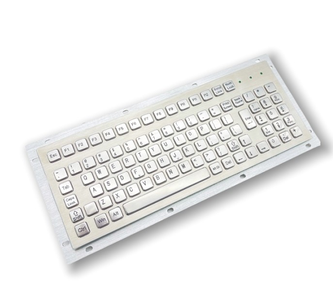 IP65 Industrial USB Keyboard Dustproof Explosionproof For Common Operation System