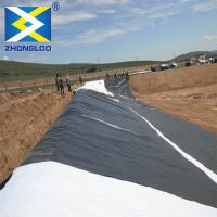 Buy cheap Black High Density Polyethylene Geomembrane Pond Liner Impermeable product