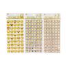 Buy cheap Adhesive Kids Sticker Printing Smily Face Emoji Or Letter Symbols Patten from wholesalers