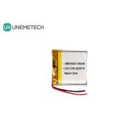 Buy cheap 4.35V High Voltage Lipo Batteries 754335 3.8V 1500mAh Rechargeable Polymer product