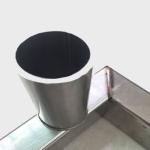 Metal Fiber Tube Laser Cutting Machine With FSCUT Control System steel tube