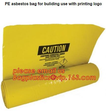 Medical Waste Poly Bag, Medical Printed Waste Bag Biohazard Bag, Medical