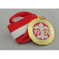 Buy cheap Iron / Brass / Copper Soft Ribbon Medals with Die Struck, Stamped, Die Cast product