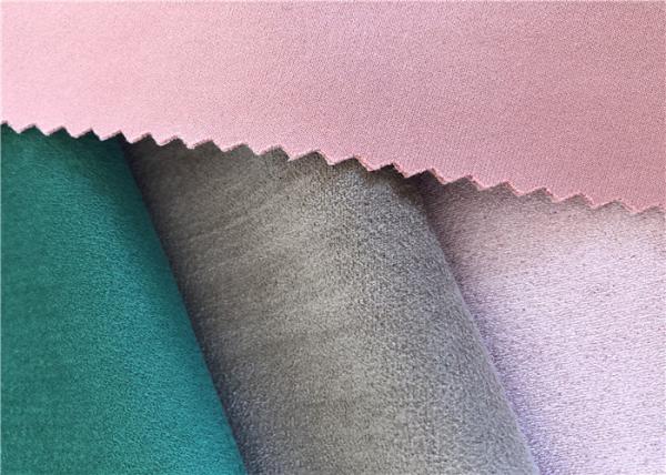 Buy cheap Apparel Textiles Polyester Spandex Fabric Winter Jacket Scuba Suede Microfiber Dress from wholesalers