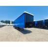 Buy cheap 1310mm Wheel Base Air Suspension 3 Axle Side Curtain Trailer from wholesalers